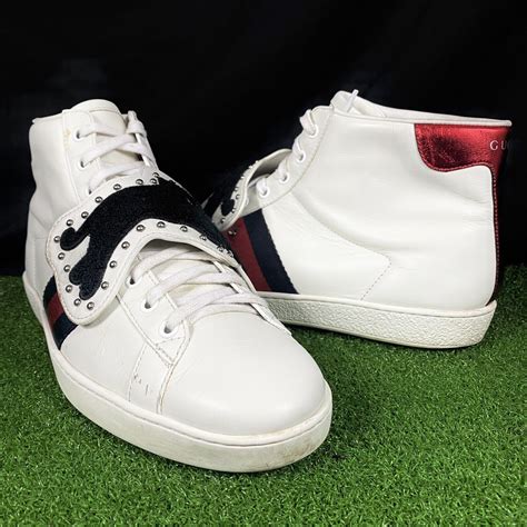 gucci ace pantera|gucci ace tennis shoes.